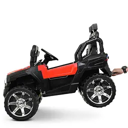 Дитячий електромобіль-джип Bambi M 4198EBLR-3 з музикою та світлом - мініатюра 5
