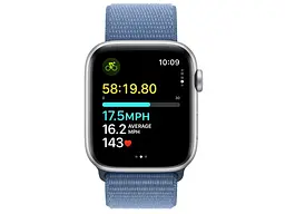 Смарт-годинник Apple Watch SE 2 GPS 40mm Silver Aluminium Case with Winter Blue Sport Loop (MRE33) - мініатюра 6