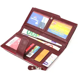 Жіночий шкіряний гаманець Canpellini 10х18,7х2 см acs0025153 - мініатюра 5