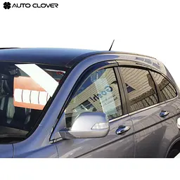 Дефлектори вікон вітровики для Honda CR-V 2007-2012 6 шт (Auto Clover) - мініатюра 3