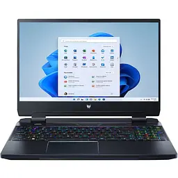 Ноутбук Ігровий ACER Predator Helios 300 PH315-55-737C,i7-12700H la 47GHz,QHD,32GB,1TB,RTX 3080 8GB - мініатюра 2