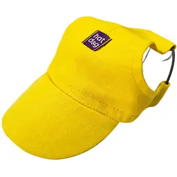 Кепка Hat-Dog 5/XL льон жовта з регульованою затяжкою 76