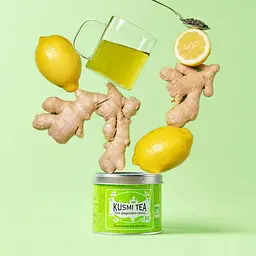Чай зелений Kusmi Tea Green Ginger-Lemon органічний 100 г - мініатюра 4