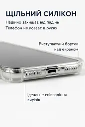 Чохол до мобільного телефона BeCover Anti-Shock Apple iPhone 17 Air Grey (713796) - мініатюра 3