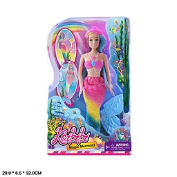 Інтерактивна лялька-русалка Magic Mermaid із зміною кольору хвоста у воді (WG305)