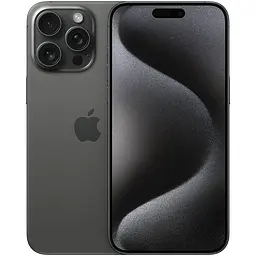Apple iPhone 15 Pro Max 1 TB Black Titanium (Grade A) Seller Refurbished