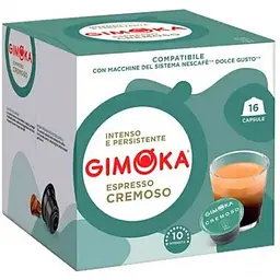 Кава в капсулах Gimoka Cremoso 16 шт