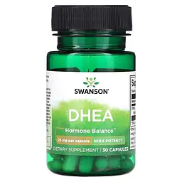 ДГЕА (дегідроепіандростерон) DHEA 25 мг - 30 капсул
