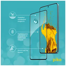 Скло захисне Piko Full Glue Xiaomi Redmi Note 13 Pro Plus 5G Black (1283126584022) - мініатюра 4