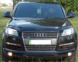 Дефлектор капоту мухобійка для Audi Q7 (4L) 2006-2016
