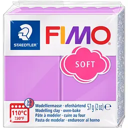 Пластика для біжутерії Soft Лавандова 57г Fimo