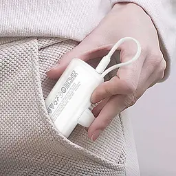 Зовнішній акумулятор Borofone BJ41 Pocket 5000mAh White [123608] - мініатюра 4