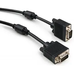 Кабель мультимедійний VGA M to VGA M 10.0m Vinga (VCPVGAF10BK)