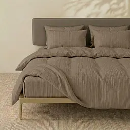 Простирадло на резинці з текстурованої бавовни 200x200x30 ESPRESSO COSAS (2200000066008) - мініатюра 3