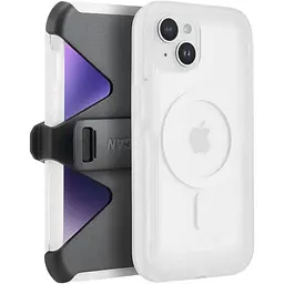 Протиударний чохол Pelican Voyager MagSafe для iPhone 13 / iPhone 14 (6.1") Clear аналог OtterBox Defender