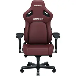 Крісло ігрове Anda Seat Kaiser 4 Size XL Maroon Premium PVC (AD12YDDC-XLL-20-A-PV/C) - мініатюра 3