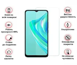 Захисне скло BeCover для Infinix Hot 20i (X665E) Crystal Clear Glass 3D (708543) - мініатюра 3