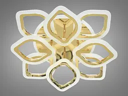 Світлодіодна люстра Diasha AS8073/4+4G LED 3color dimmer - мініатюра 3
