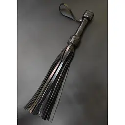 Флогер модель Flog3 35 хвостів Black (Шкіра) N