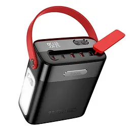 УМБ Hoco Title fully compatible power bank J143 80000mAh |3USB/2Type-C, 22.5W/3A, PD/QC|