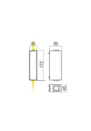 Бра вуличне ACE AP LED SMD 2X5.84W IP54 DG 3000K (5.1.2) Redo 90421 - мініатюра 2