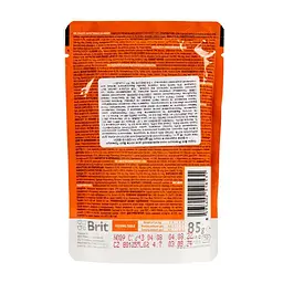 Вологий корм Brit Premium Cat Family Plate Gravy pouches 1020 г для кішок асорті з 4 смаків - мініатюра 4