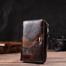 Жіночий шкіряний гаманець Canpellini 9,5х15,5х2,5 см acs0025529 - мініатюра 6