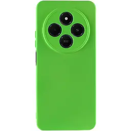 Чохол TPU GETMAN Liquid Silk Full Camera для Xiaomi Redmi 14C / Poco C75 Салатовий / Neon Green - мініатюра 3