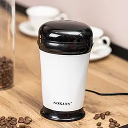 Кавомолка електрична Sokany SK-3012 180 Вт 75 г Sokany SM-3012 - мініатюра 9