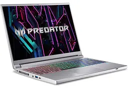 Ноутбук Acer Predator Triton 14 PT14-51 14' WQXGA miniLED, Intel i7-13700H, 32GB, F1TB, NVD4070-8, Lin, сріблястий (NH.QLQEU.003) - мініатюра 2