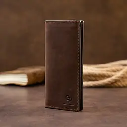 Чоловічий шкіряний гаманець GRANDE PELLE 9,5х19,8х2 см acs0016021 - мініатюра 6