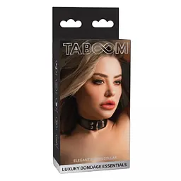 Сексуальний нашийник Taboom - Elegant D-Ring Collar - мініатюра 5