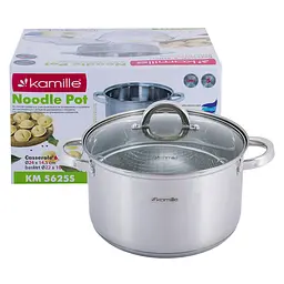 Каструля-фритюрниця Kamille KM-5625S 6.5 л