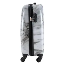 Валіза мала для ручної поклажі Semi Line 20 дюймів (S) дюймів (S) Polycarbonate/ABS-Plastic White Marble (T5731-1) - мініатюра 5