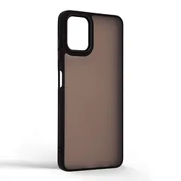 Противоударный чехол для Samsung Galaxy A06 (A065), Frame, черный, панель-накладка, термополиуретан TPU + поликарбонат PC, защита всего корпуса, защита кнопок и камеры, устойчив к деформациям, ArmorStandart (ARM84795) - мініатюра 2