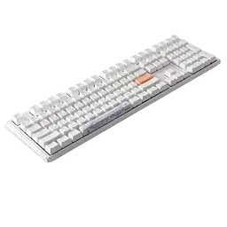 Клавіатура Ducky One 3 Cherry MX Blue UA RGB White (DKON2187ST-CUAPXPWWWSC1) - мініатюра 2