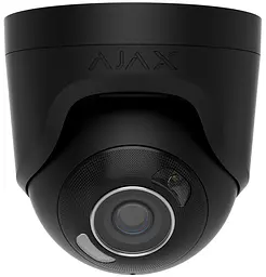 IP-Камера дротова TurretCam HL black, 5мп, 4мм, гібридне підсвічування IR 50м, білий Led 50м, P Ajax teh0015964