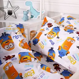 Підковдра MirSon 20-0036 Minions бязь 110х140 см (2200010270112) - мініатюра 4