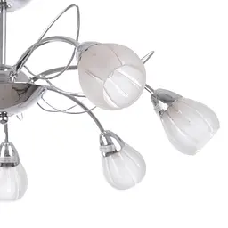 Люстра стельова Brille галогенна G9 40W CHR (BR-366C/7) - мініатюра 2