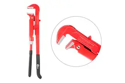 Ключ трубний важіль Intertool 90° х 3/4" HT-0186 - мініатюра 2