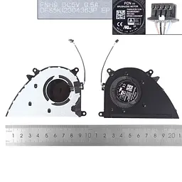 Вентилятор для HP 470 G8 G9 G10 17-CP 17Z-CP 17-CN 17T-CN 17S-CU, (UMA Fan, M50402-001, FNH9 DFS5K12304363P) - мініатюра 3