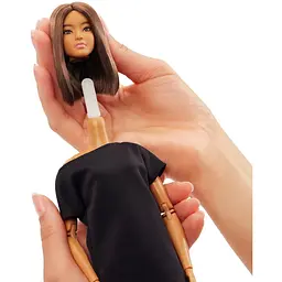 Лялька Barbie Signature Basics №1 брюнетка з каре (JBH72) - мініатюра 9