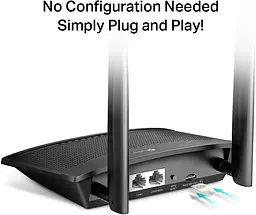 4G/3G WiFi роутер TP-Link MR100 під SIM | LTE до 150 мбіт/с, антенний роз'єм MIMO, усі оператори 3G/4G - мініатюра 4