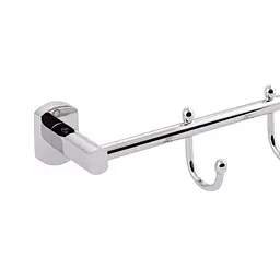 Гачок Qtap Liberty CRM 1154-4, Хром - мініатюра 3