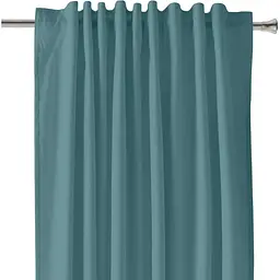 Штори на кухню та в кімнату Cosas Ocean 180х250 см 2 шт смарагдовий (Curtains_28Ocean_DUK_180x250) - мініатюра 5