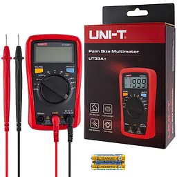 Цифровий Мультиметр UNI-T UT33A+ з ручним вибором діапазонів