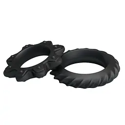Ерекційні кільця Ring Flowering чорні - мініатюра 6
