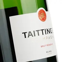 Шампанське Taittinger Brut Reserve, біле, брют, 12,5%, 0,75 л, + 2 келихи (8460) - мініатюра 6