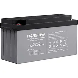Акумуляторна батарея Marsriva MR-PBD12-150 12V 150Ah AGM  - мініатюра 3