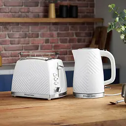 Russell Hobbs Електрочайник 26381-70 Groove, білий - мініатюра 2